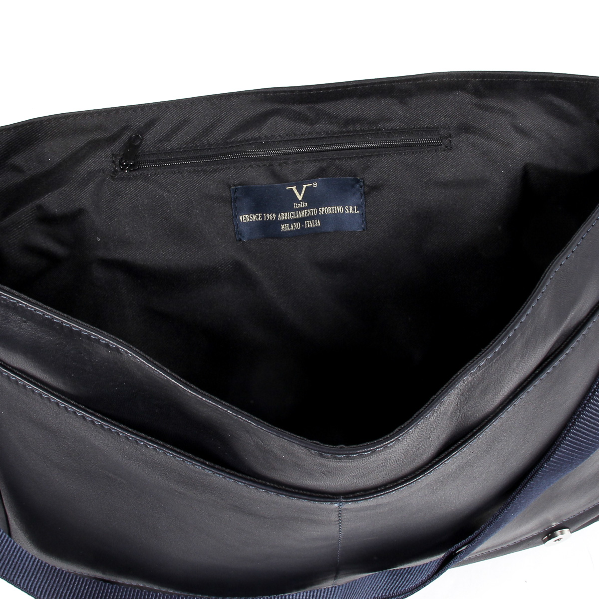 V 1969 Italia Mens Bag Blue MOSCA