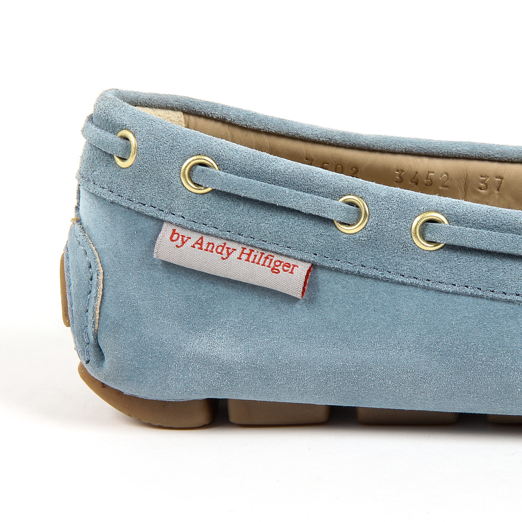 Mocasín Andrew Charles para mujer azul claro CAMILLA