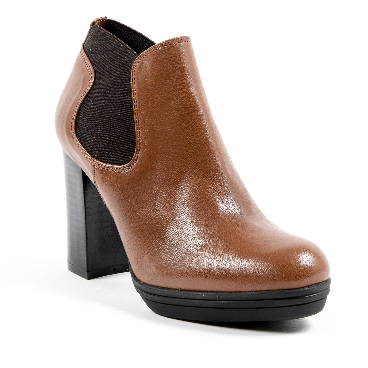 V 1969 Italia - Botines de tacón para mujer, color marrón, GRACY