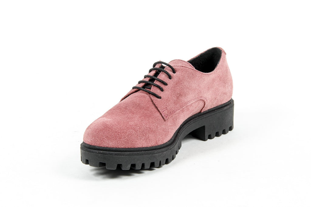 Zapato con cordones para mujer V 1969 Italia C01 CAMOSCIO FUXIA