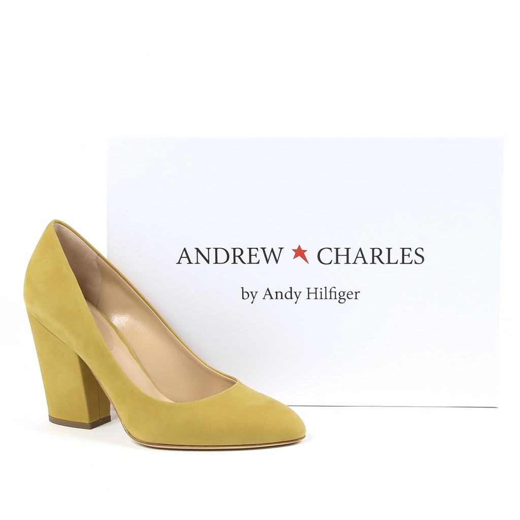 Zapatos de salón para mujer Andrew Charles By Andy Hilfiger amarillos DALLAS
