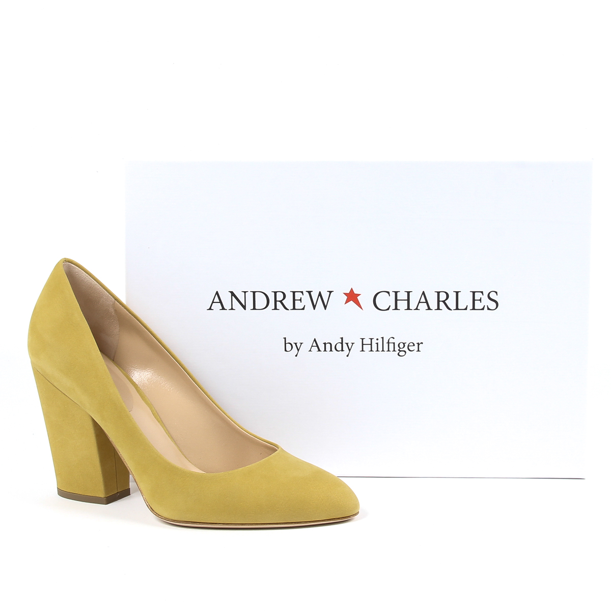 Zapatos de salón para mujer Andrew Charles By Andy Hilfiger amarillos DALLAS