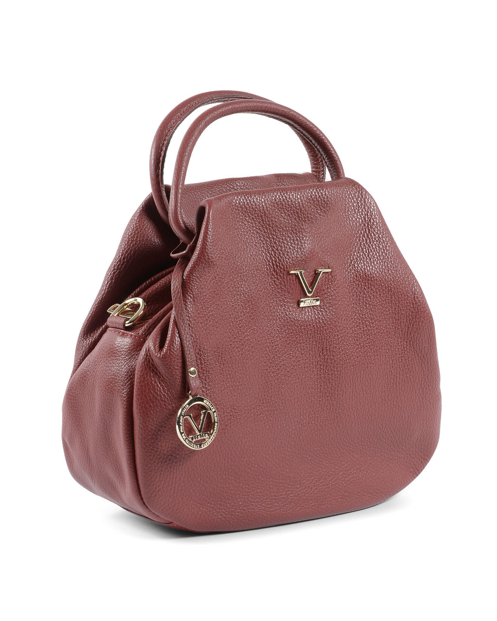 Bolso de mano para mujer V Italia Burdeos V10312 52 DOLLARO RUBINO