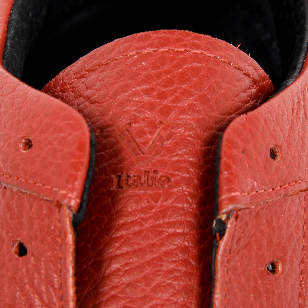 V 1969 Italia Mens Sneaker V5421N ALCE BOTTOLATO ROSSO