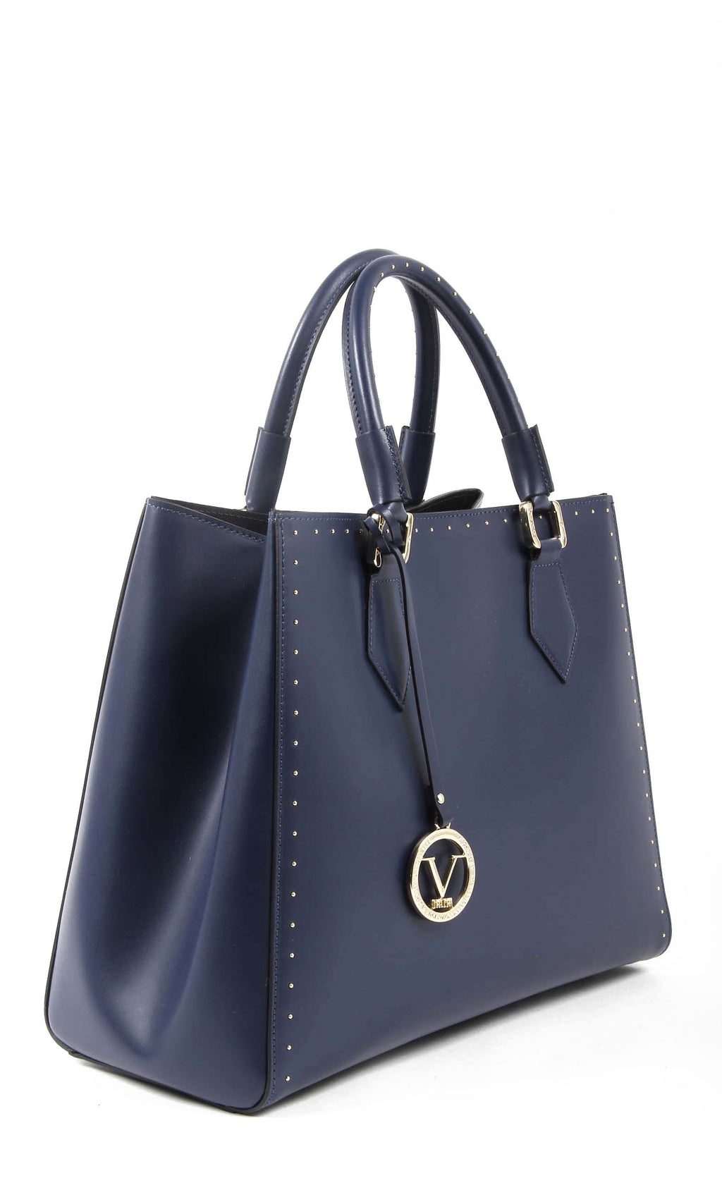 Bolso de mano para mujer V 1969 Italia G550-52 RUGA BLU