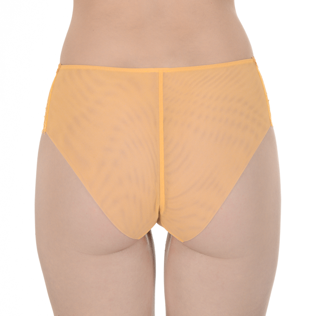 La Perla Top para mujer, color dorado