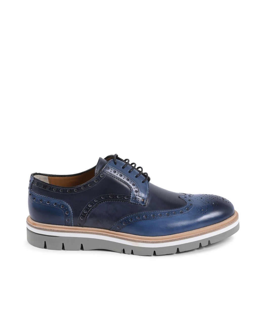 Zapatos brogue para hombre Dee Ocleppo EB131 VIT VELA LUC NICOL