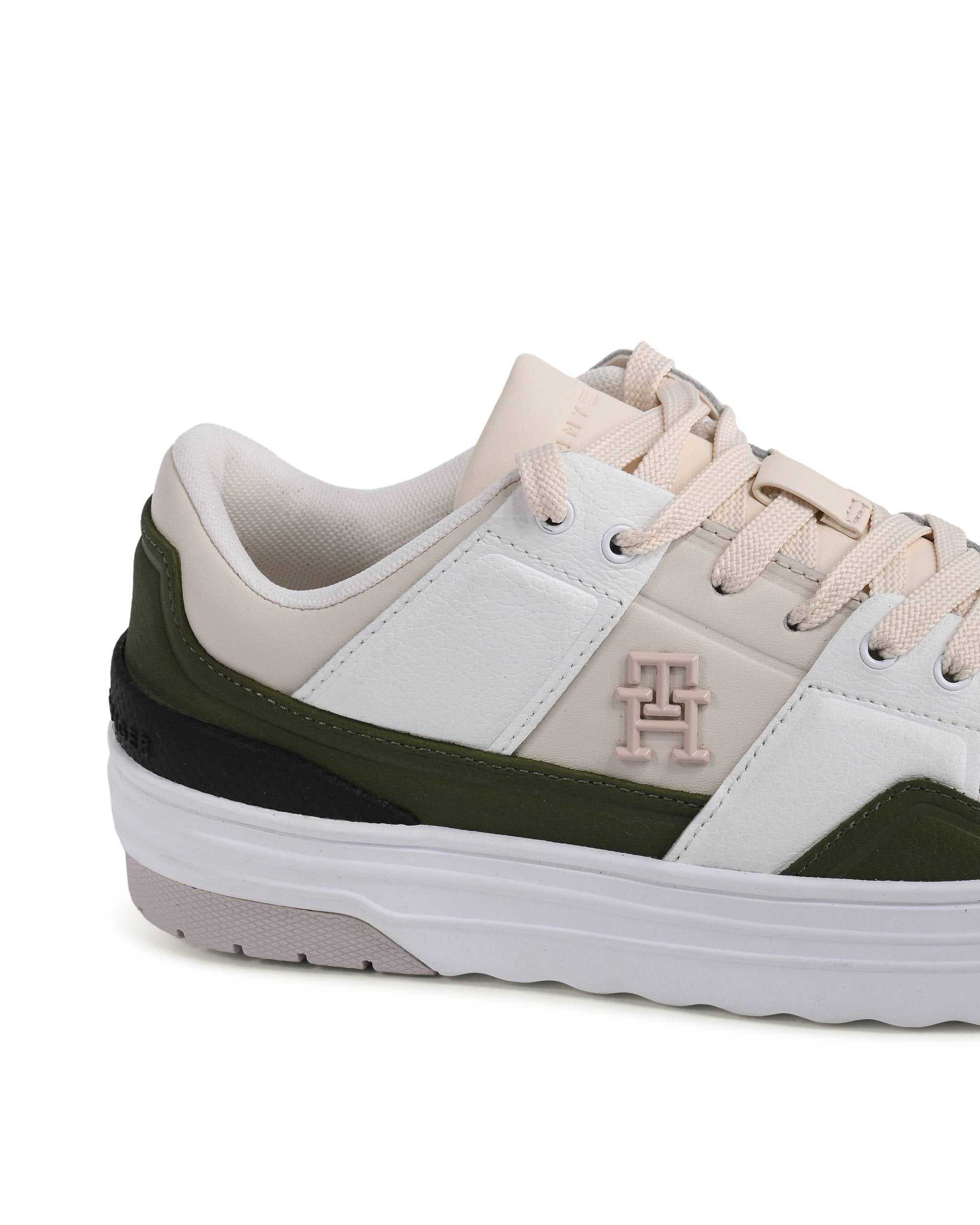 Zapatillas Tommy Hilfiger para mujer en beige FW0FW07309AA8