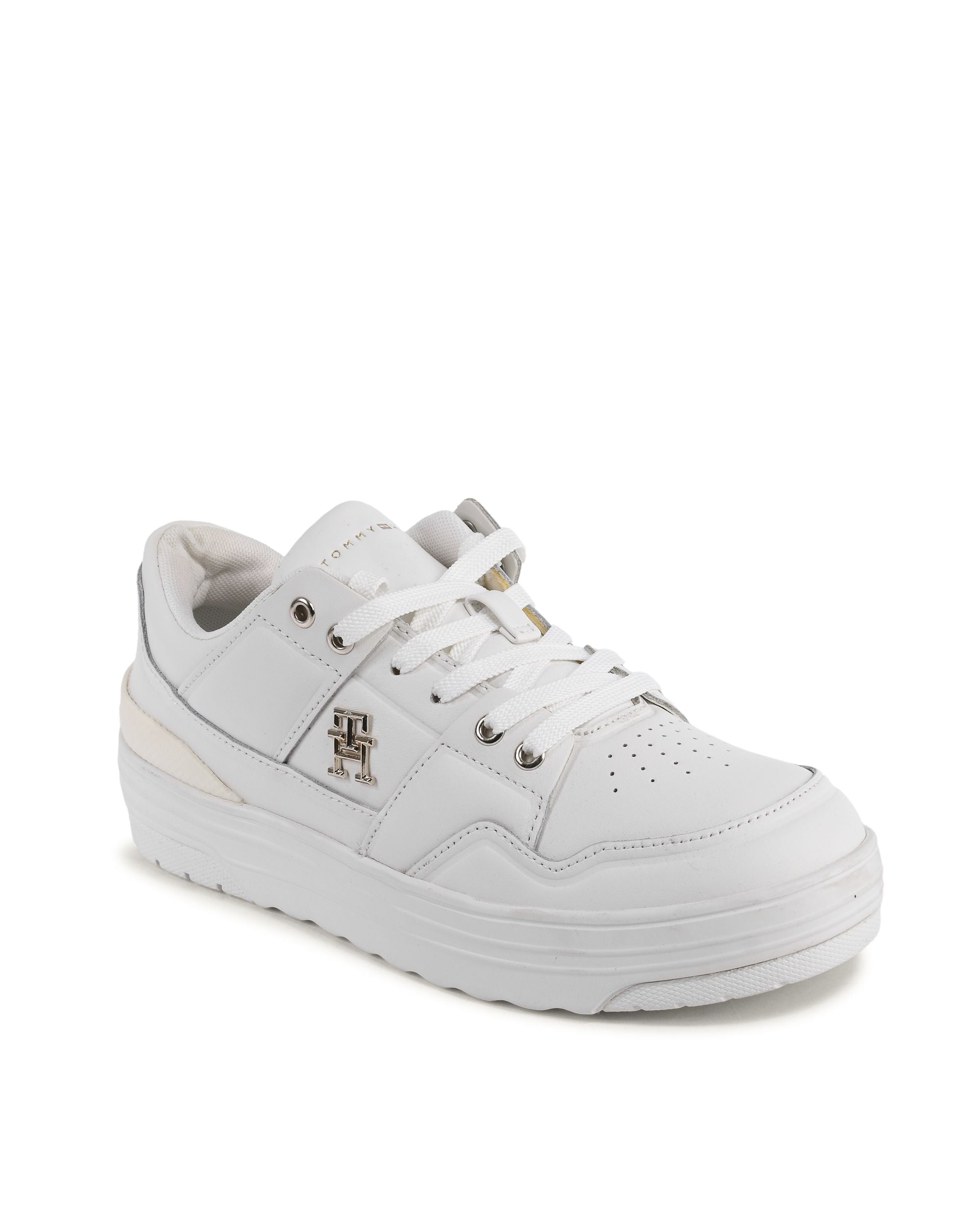 Zapatillas Tommy Hilfiger para mujer blancas FW0FW07756YBL