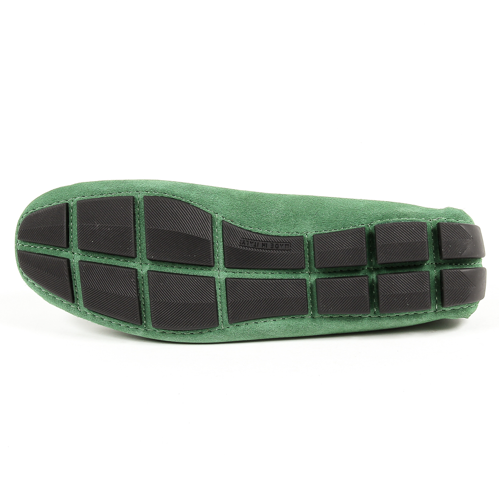 Mocasín Andrew Charles para hombre verde TRON