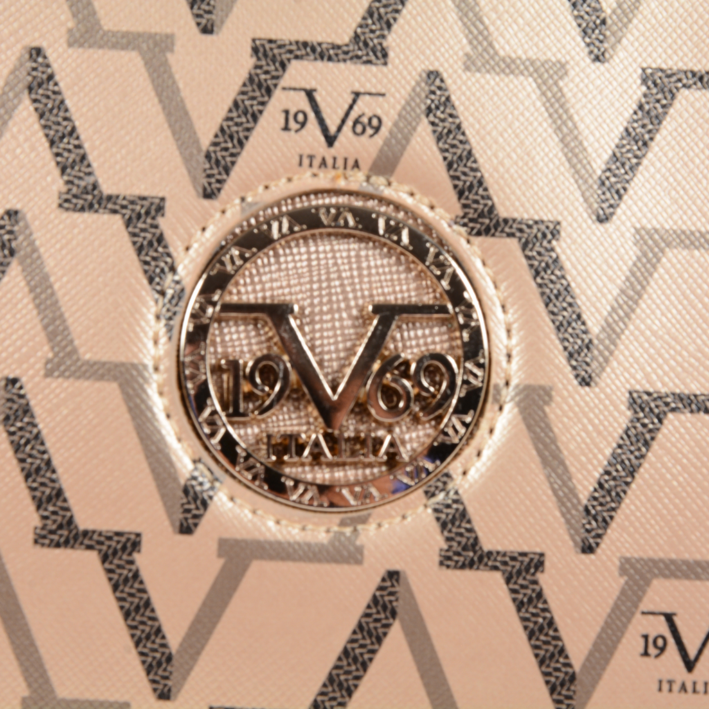 V 1969 Italia Womens Handbag Gold SEOUL