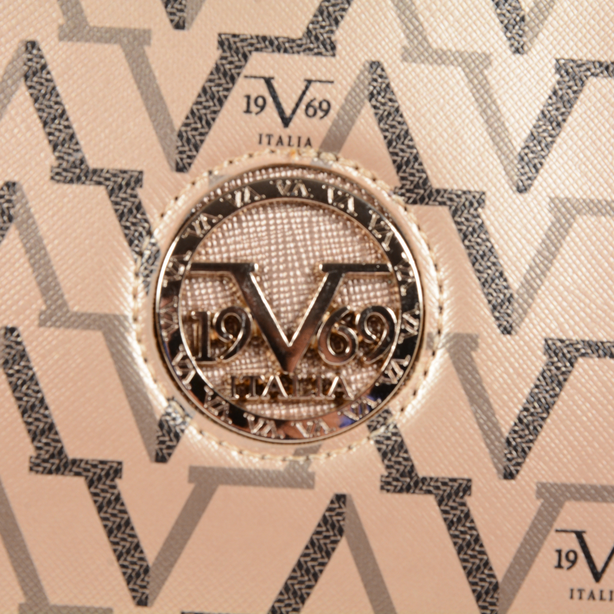 V 1969 Italia Womens Handbag Gold SEOUL