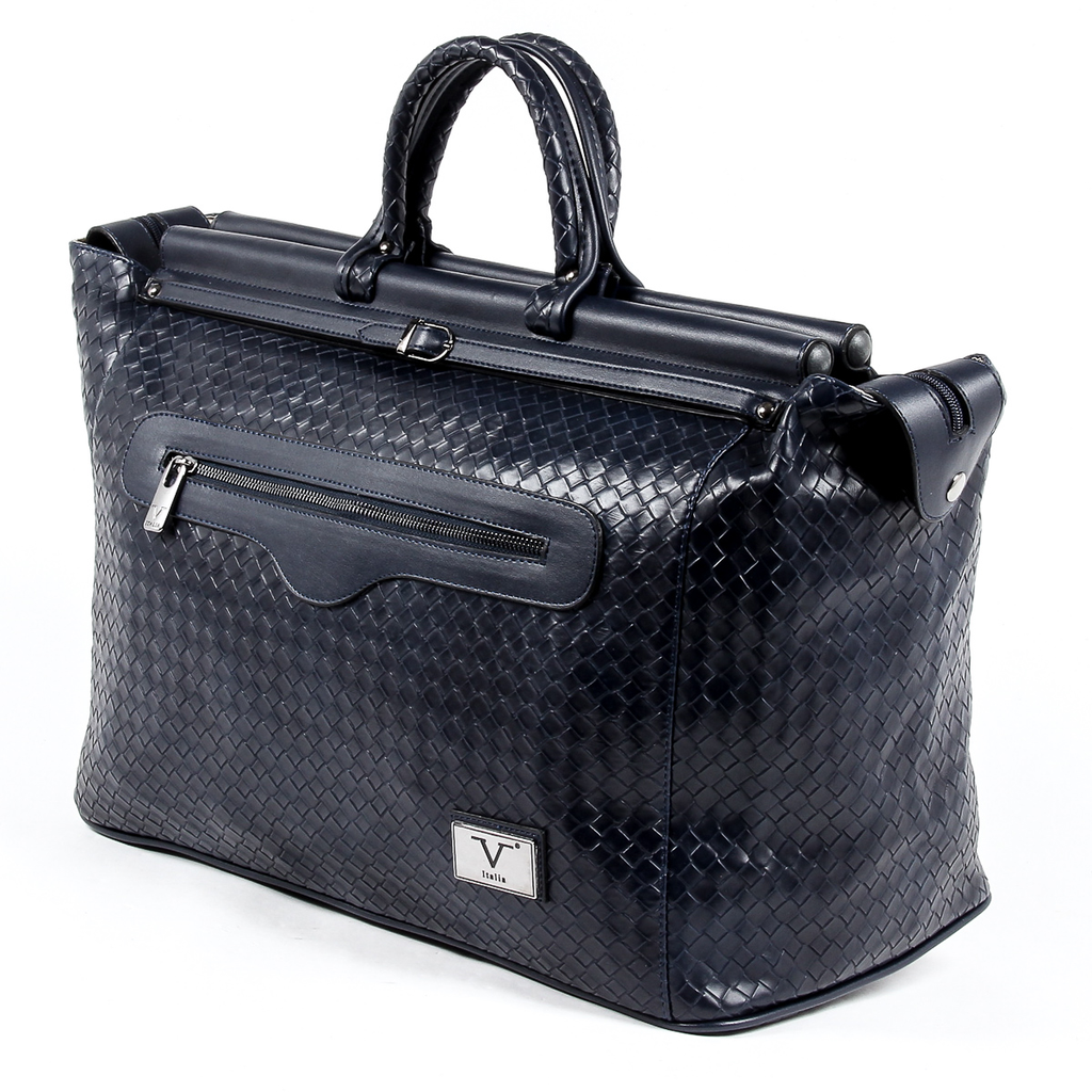 Bolso de mano para hombre V 1969 Italia azul GARY