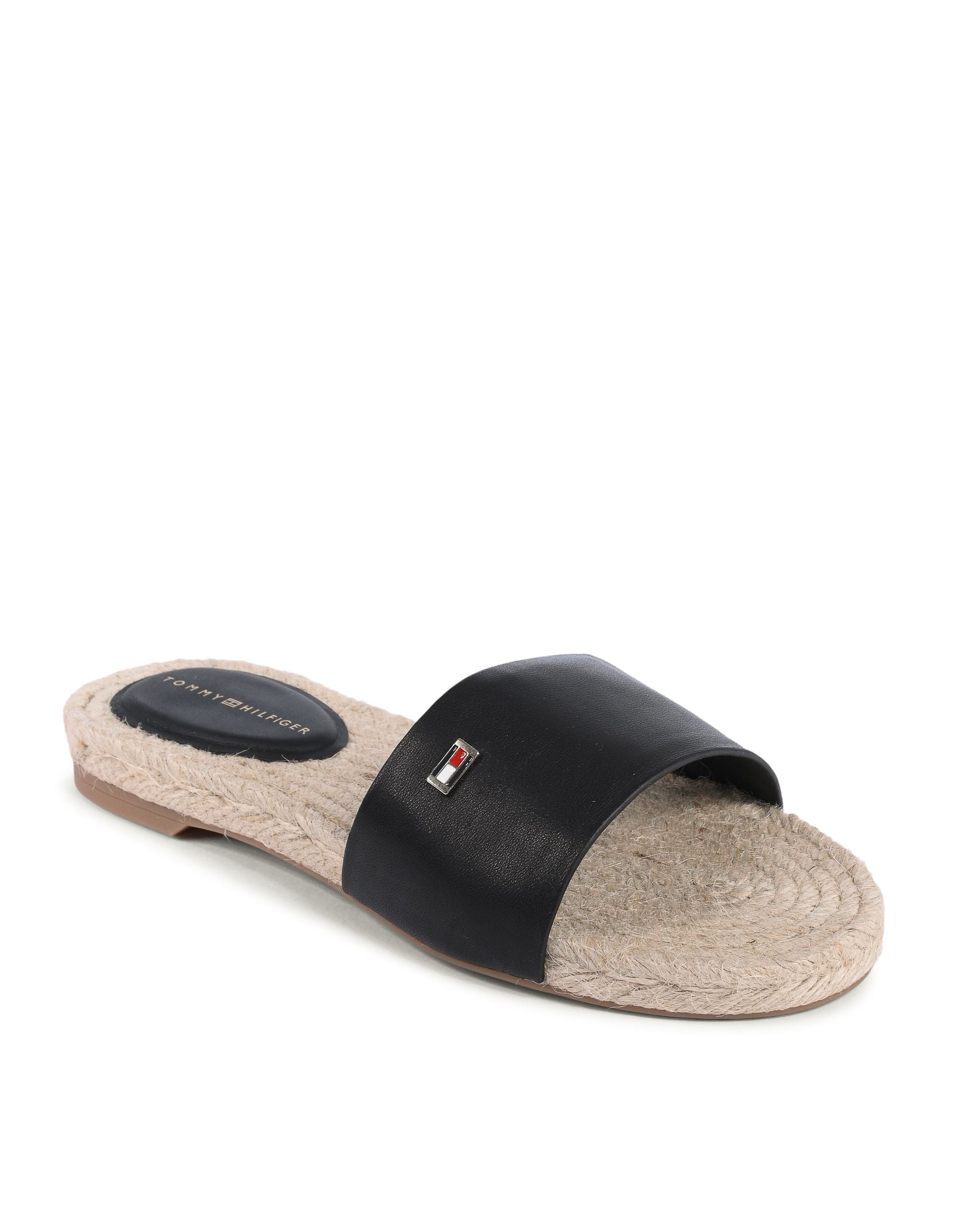 Alpargatas Tommy Hilfiger para mujer negras FW0FW07933BDS