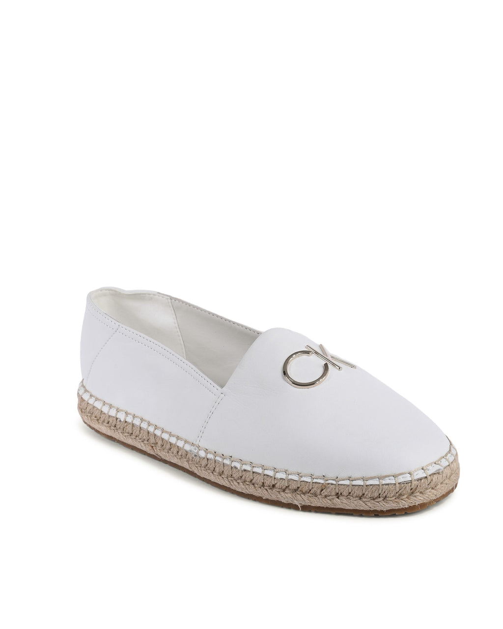 Alpargatas Calvin Klein para mujer blancas HW0HW00740YAF