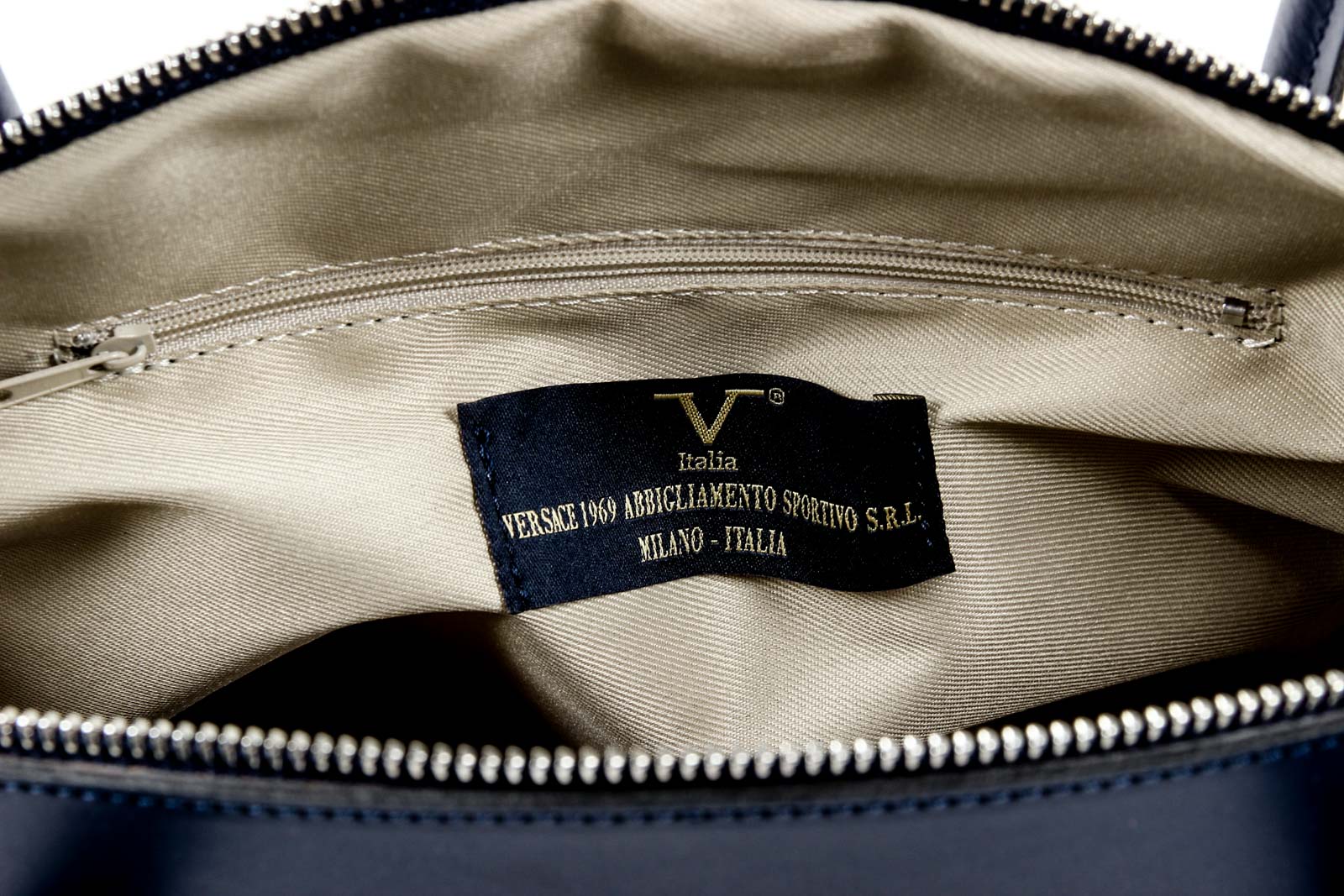 Bolso de mano para mujer V 1969 Italia V003 S BLUE JEANS