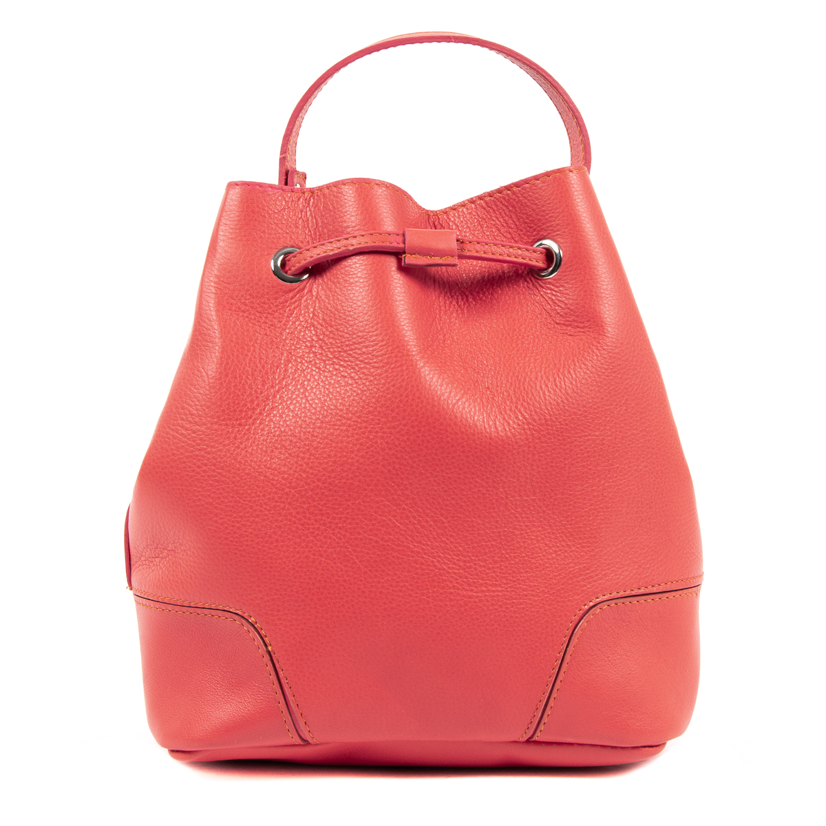 V 1969 Italia Bolso de mano para mujer Coral HILTON
