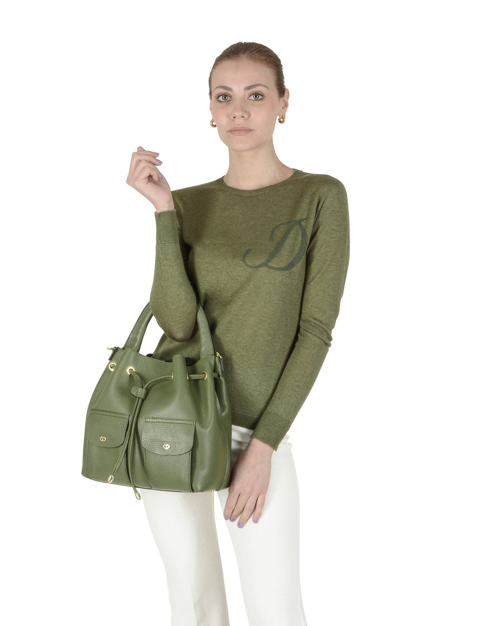 Bolso Ischia - Verde Militar
