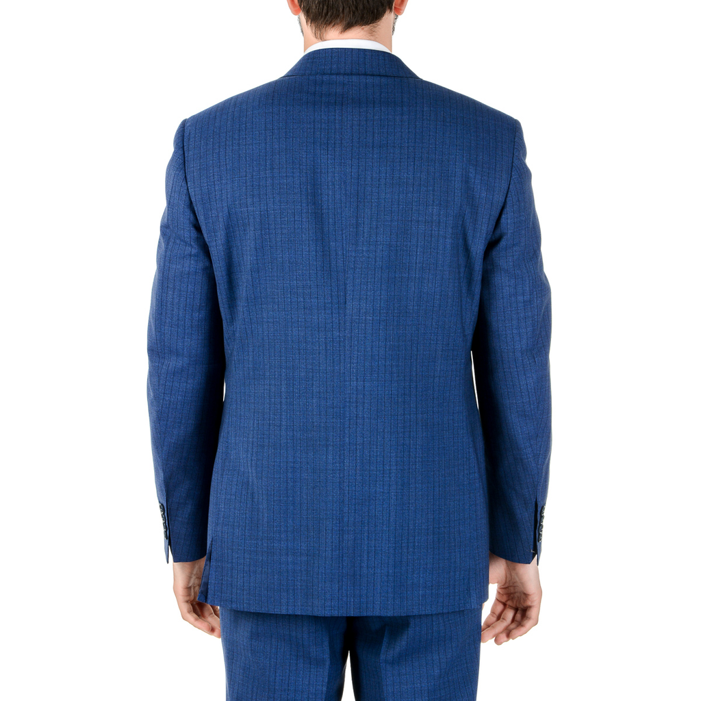 Canali Mens Suit Long Sleeves Blue