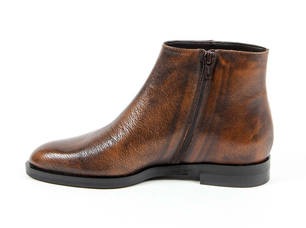 V 1969 Italia Botines para mujer B1993 VITELLO BOTTOLATO RUST