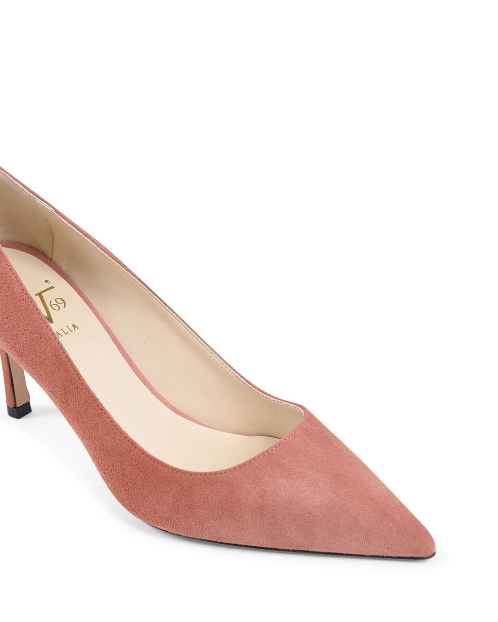 19V69 Italia Zapatos de salón para mujer Rosa INES65 TERCIOPELO SALMÓN
