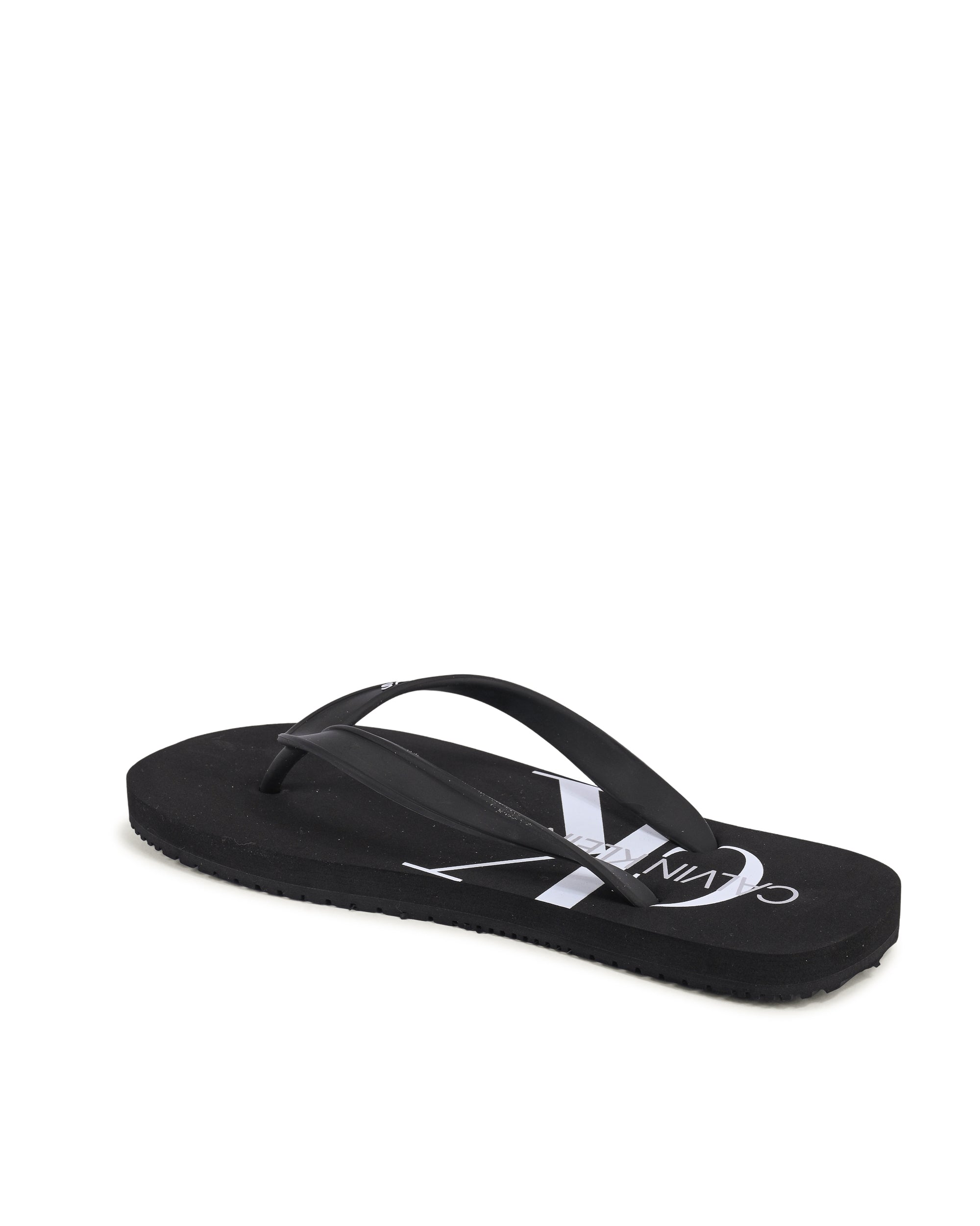 Chanclas Calvin Klein para mujer negras YW0YW00098BDS