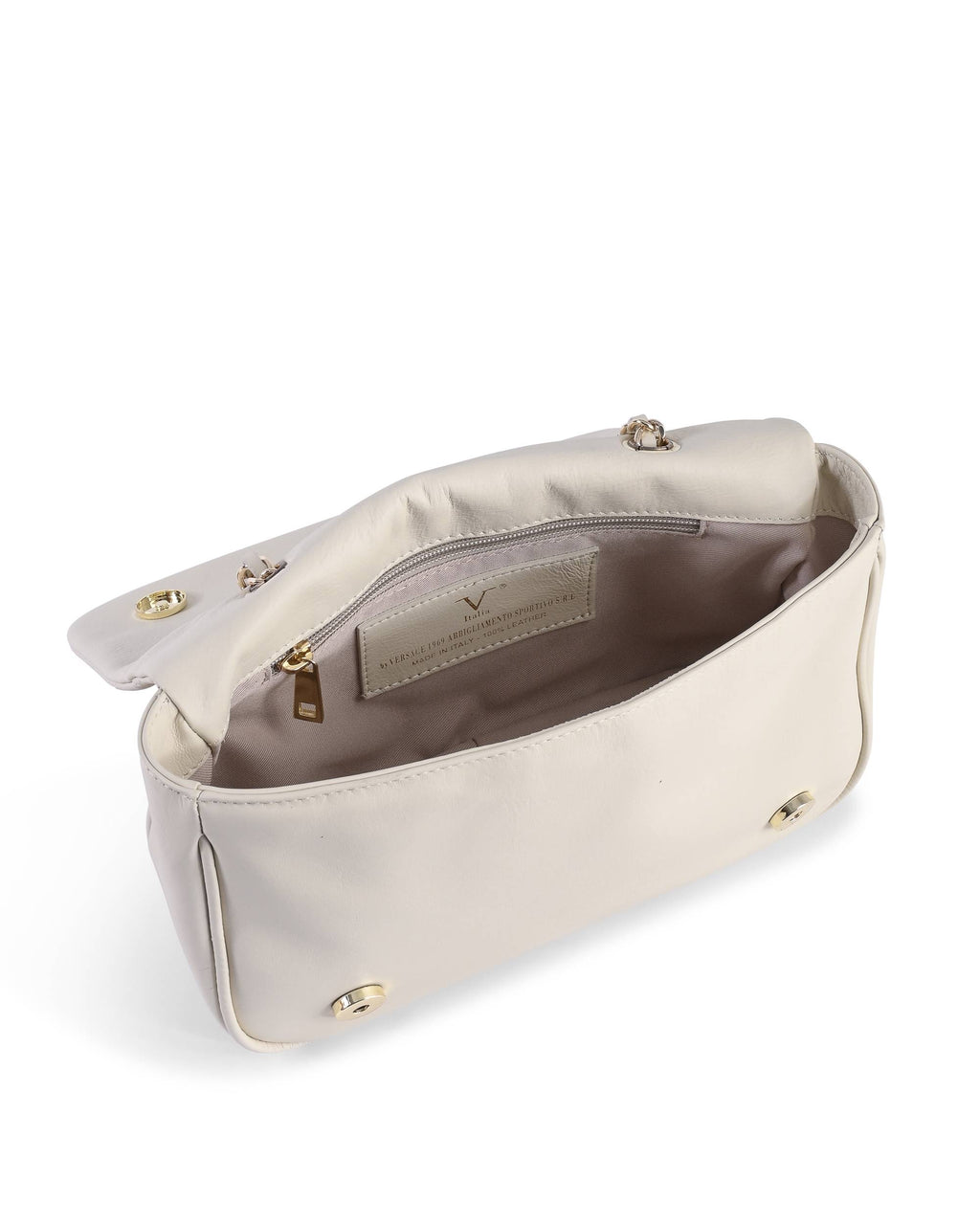 Bolso de mano para mujer V Italia M392 SAUVAGE LATTE