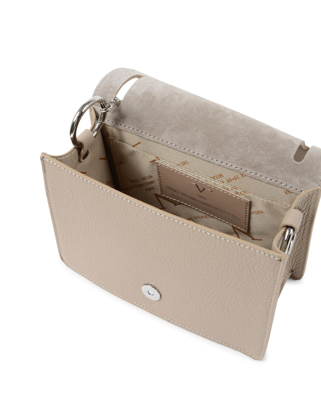 V Italia Womens Handbag Taupe V1758 CERVO TAUPE