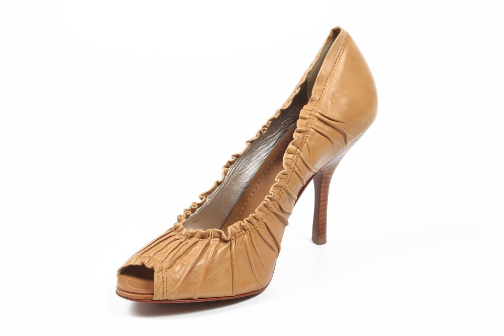Zapatos de salón Max Azria para mujer con punta abierta MA-IDALINA RUST