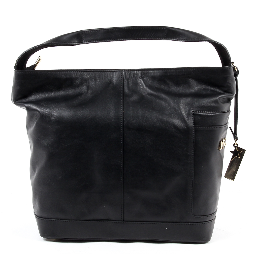 Andrew Charles Womens Handbag Black ROXANE