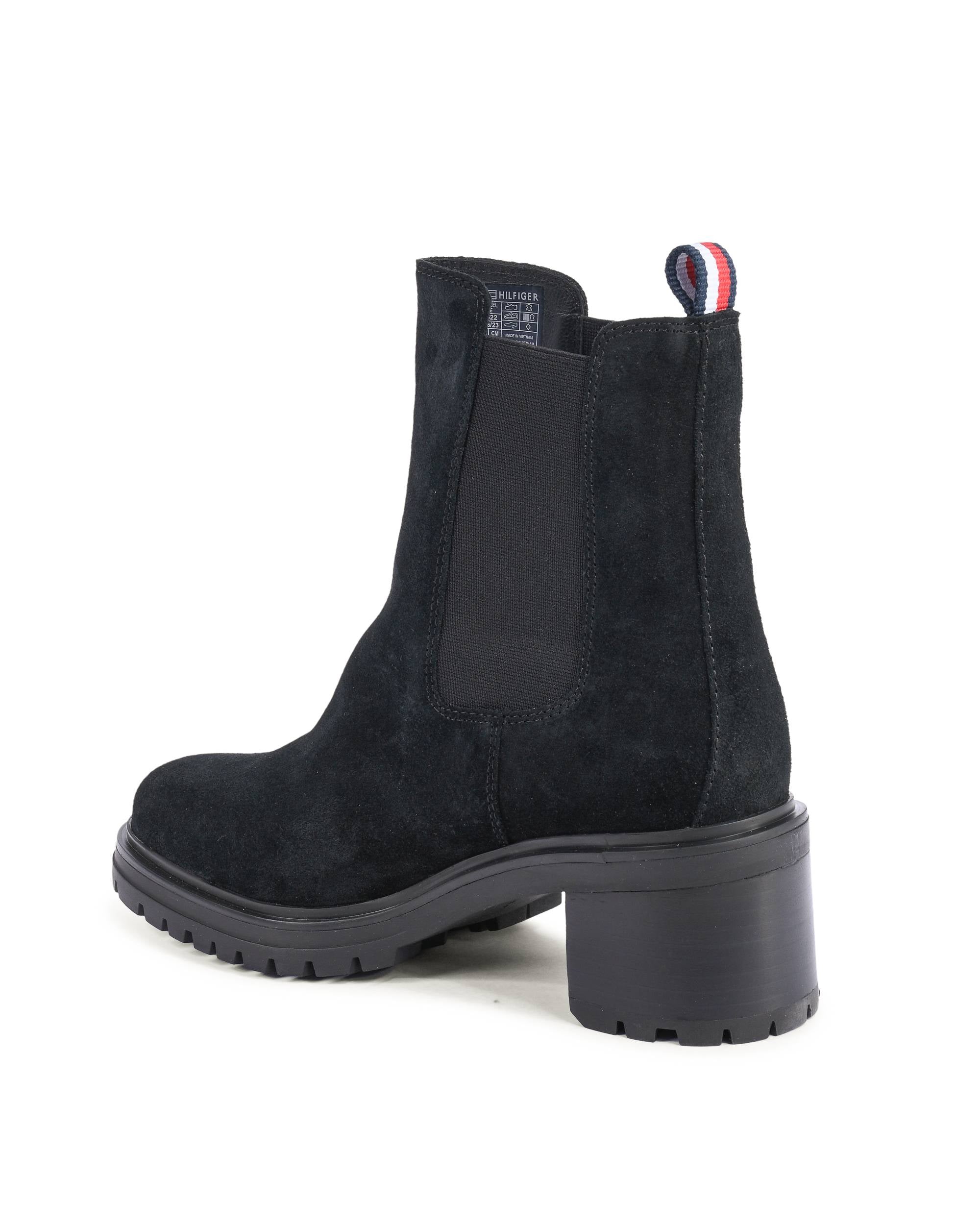Botas Tommy Hilfiger para mujer NEGRAS FW0FW07522BDS