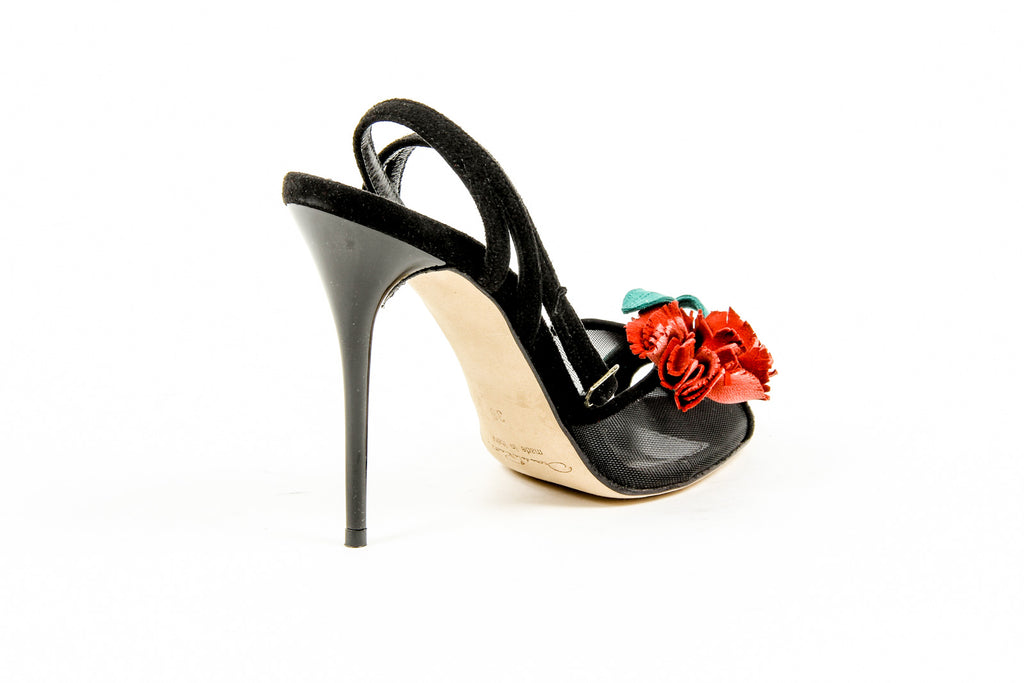 Oscar de la Renta Sandalia con tira al tobillo para mujer OLIVA S1604261 001