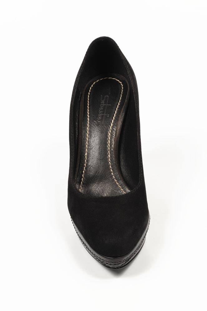 Salón de mujer Sebastian Milano S4651 ACERO VELOUR (GRIGIO SCURO)