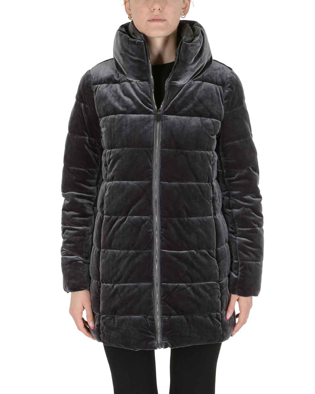 19V69 Italia Chaqueta de mujer negra MINA BLACK
