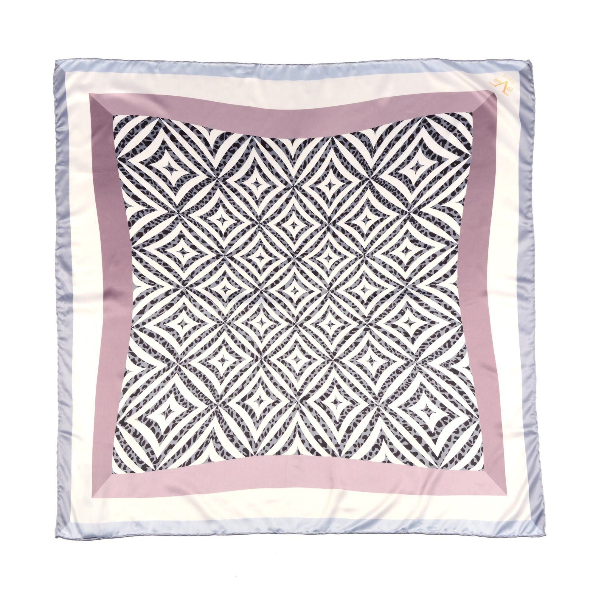 V 1969 Italia Womens Foulard Multicolor VIOLET