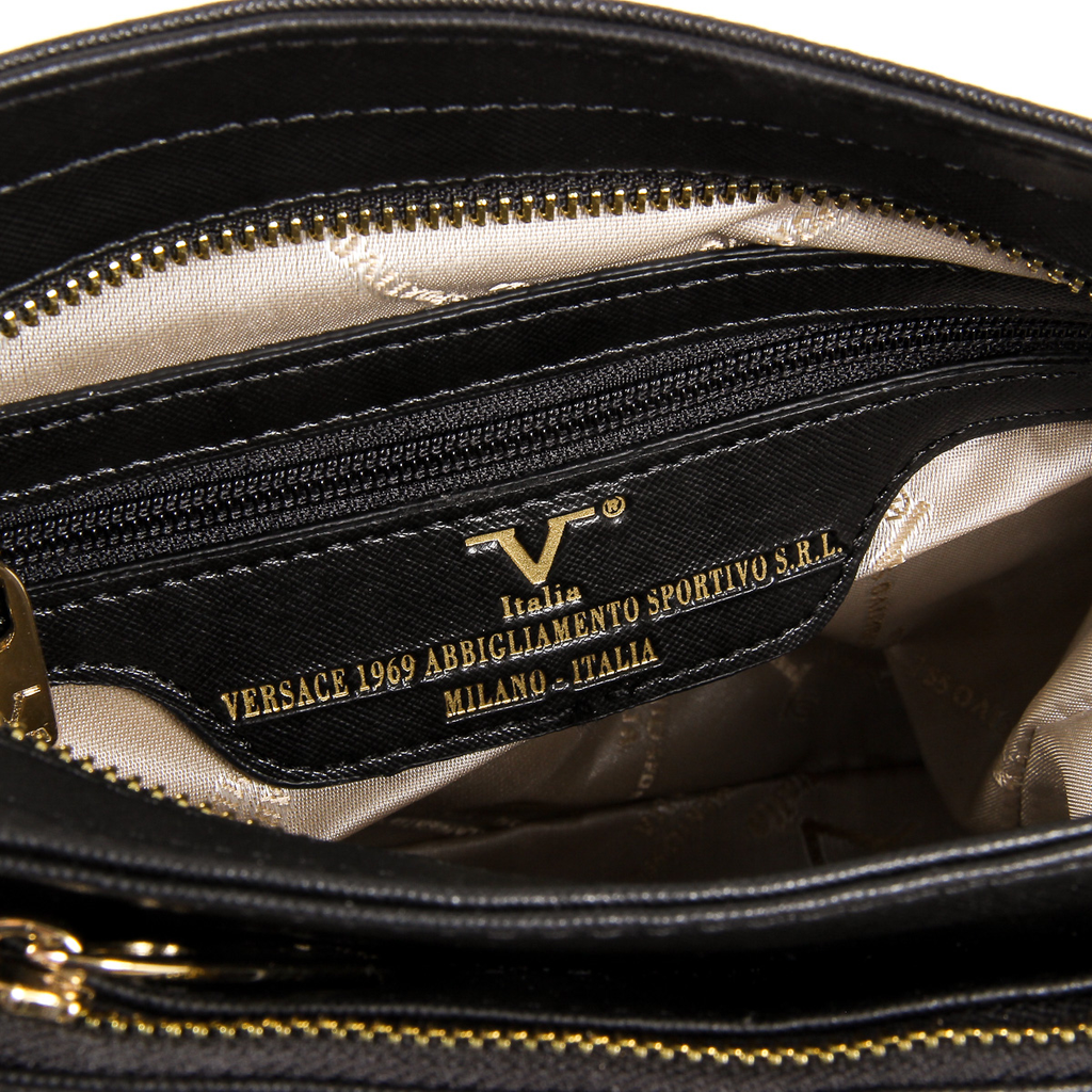 V 1969 Italia Womens Shoulder Bag Black MONICA