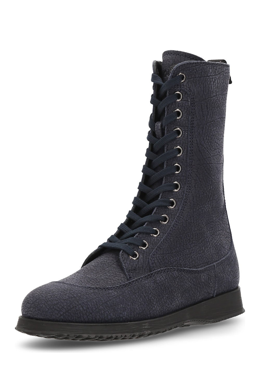 Hogan Womens High Boot Dark Blue HXW00I0937066QLU810