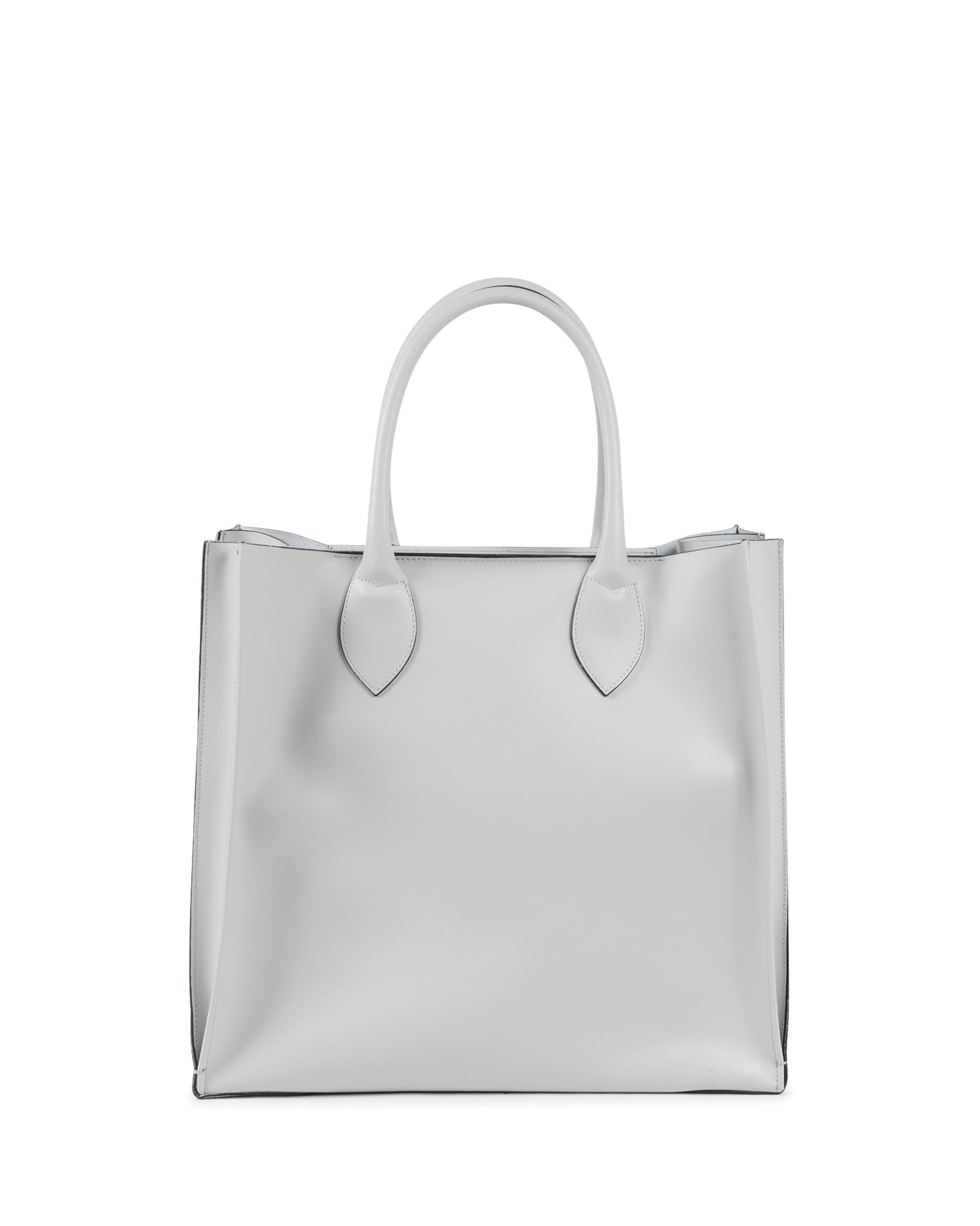 Bolso de mano gris/perla