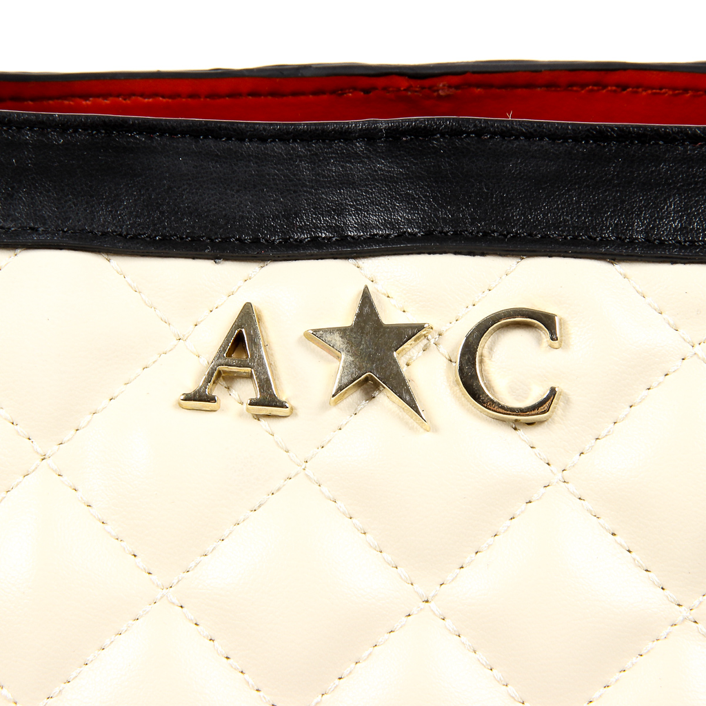 Bolso de mano para mujer Andrew Charles Beige LILLI