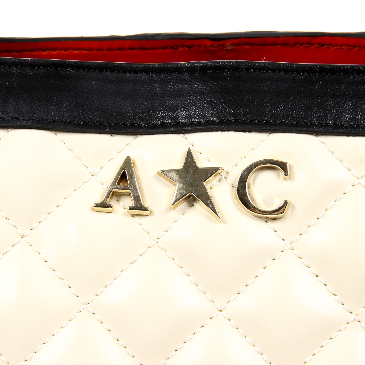 Bolso de mano para mujer Andrew Charles Beige LILLI