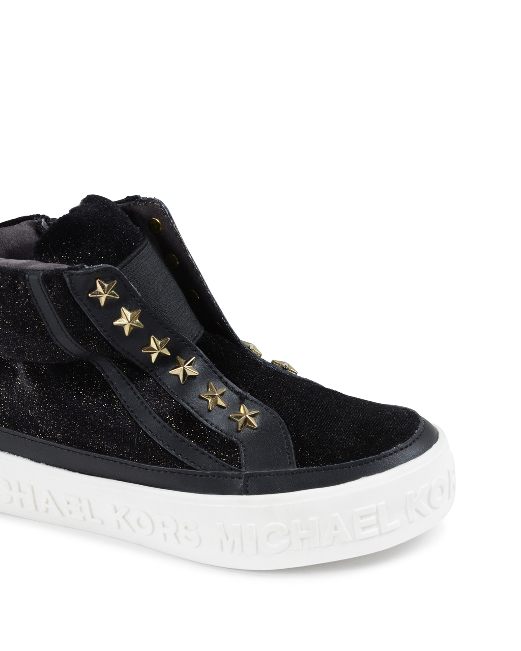 Michael Kors Zapatillas altas para niña negras ZIA LEMON ROCK BLACK