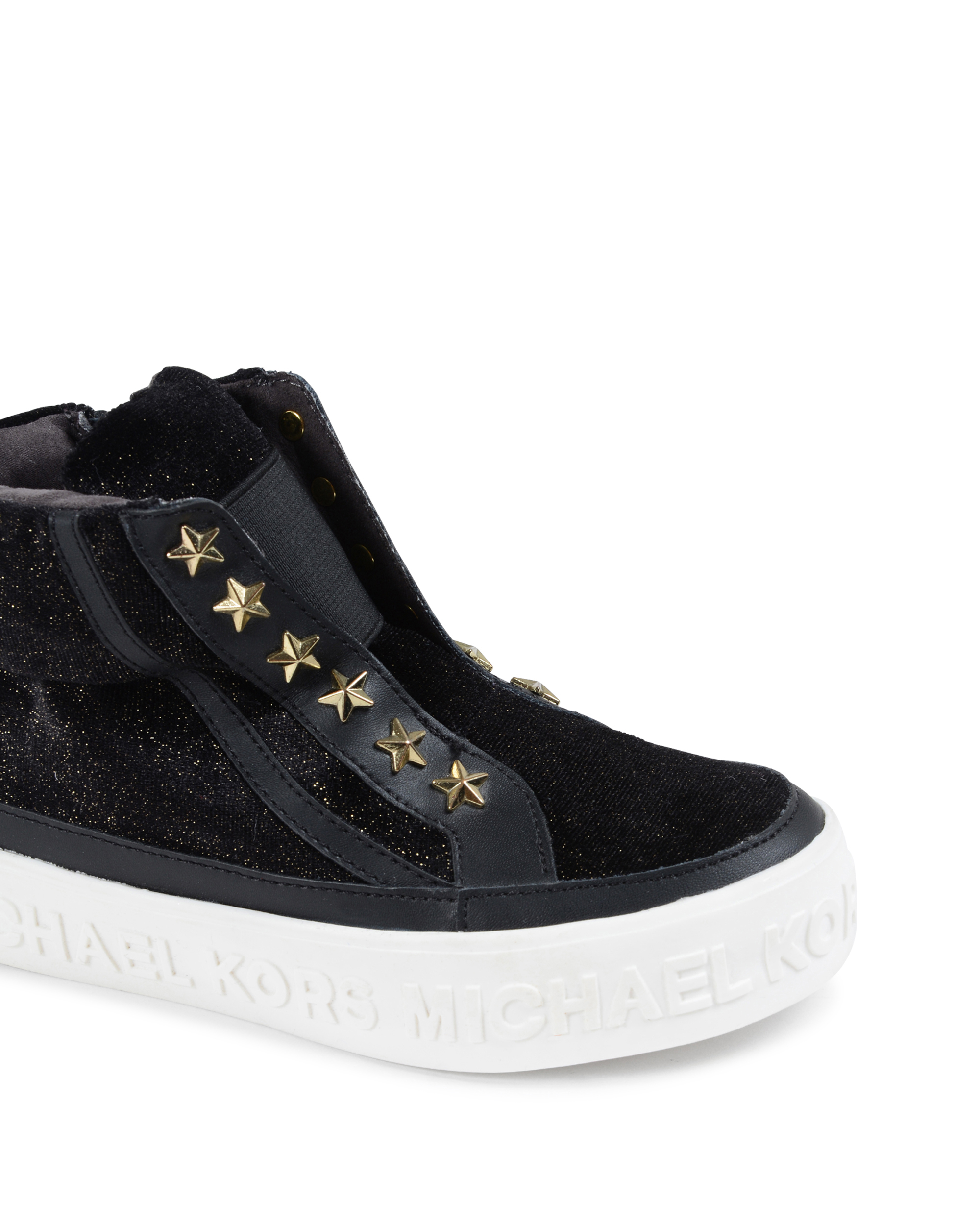 Michael Kors Zapatillas altas para niña negras ZIA LEMON ROCK BLACK