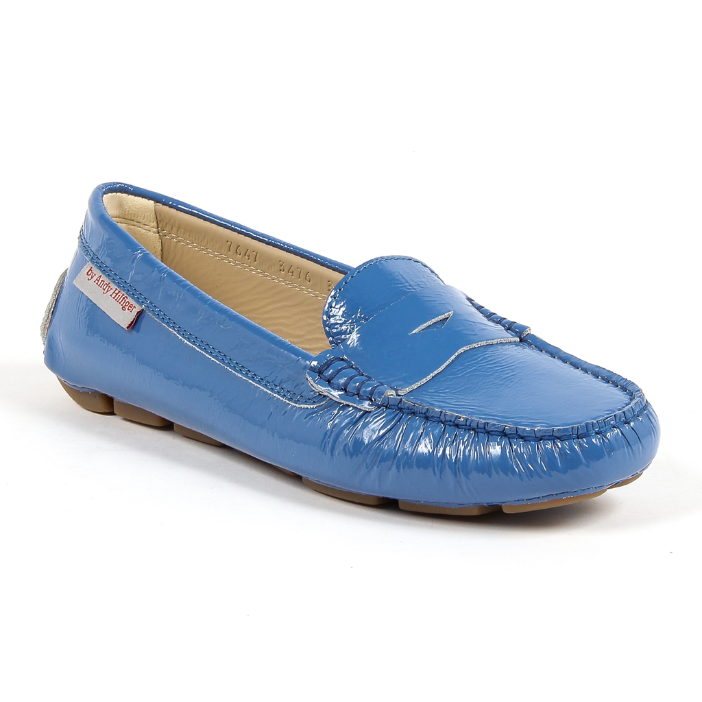 Mocasines Andrew Charles para mujer, color azul MAX