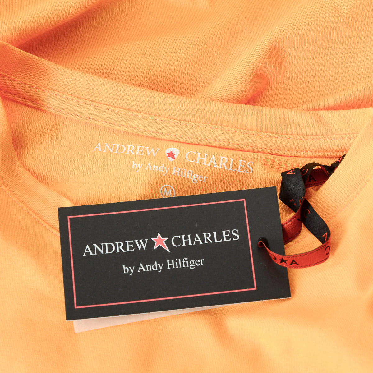 Camiseta Andrew Charles para hombre, manga corta, cuello redondo, amarilla, KEITA