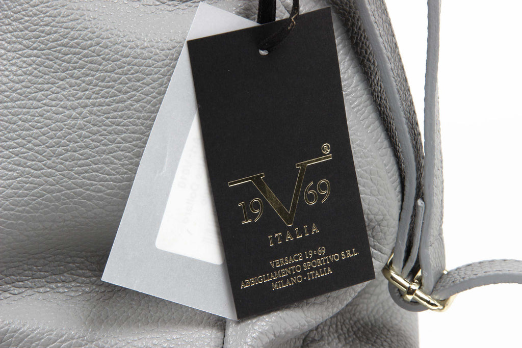 V 1969 Italia Bolso de mano de mujer V010 ALCE DOLLARO GRIGIO