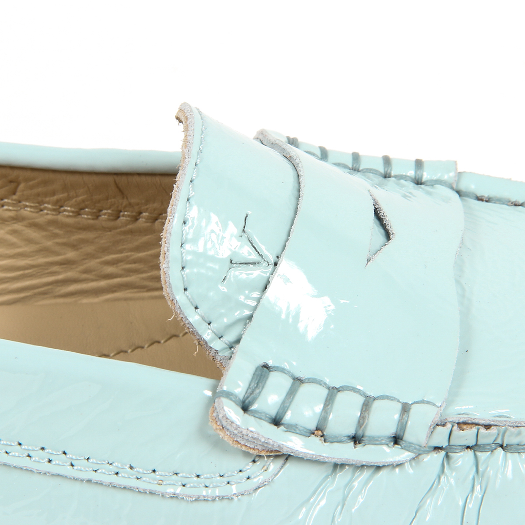 V 1969 Italia Womens Loafer Light Blue AMALFI