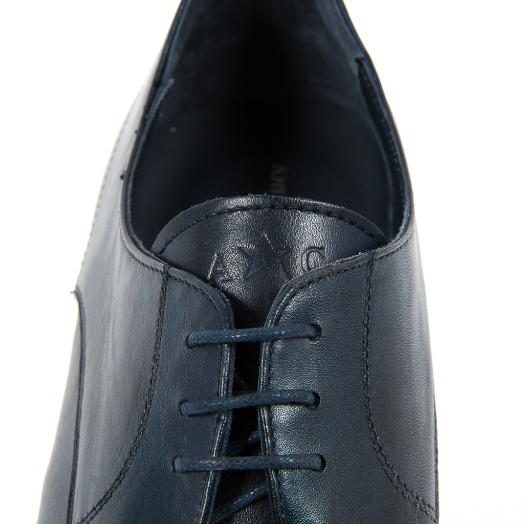 Andrew Charles - Zapato clásico para hombre, color azul, DAVE
