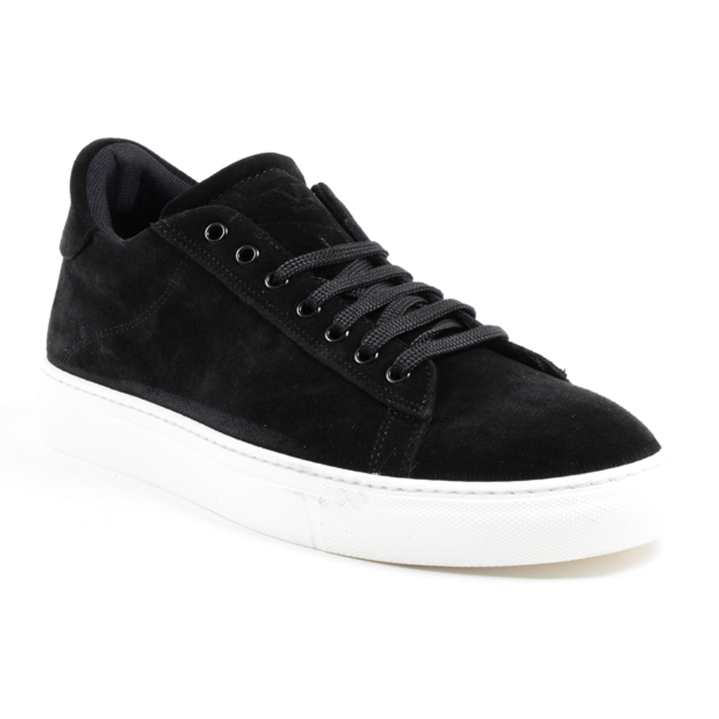 V 1969 Italia Zapatillas para hombre Negras CREMA