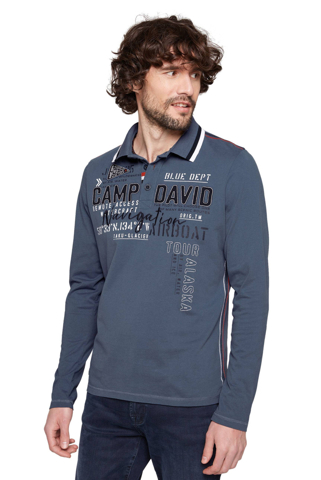 Polo para hombre de Camp David