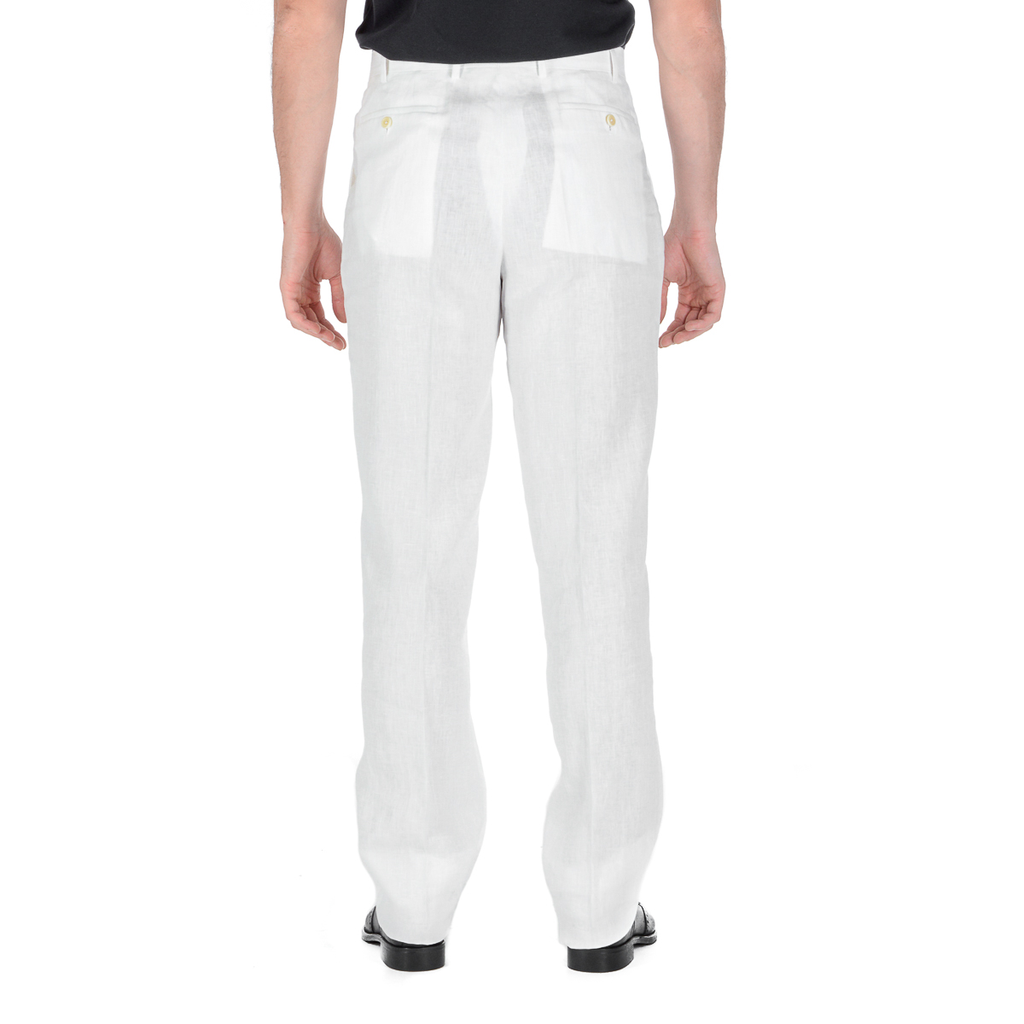 Armani Collezioni Mens Pants White